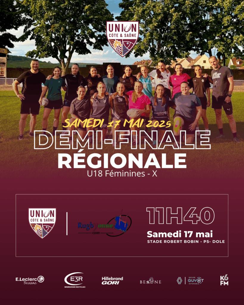 OBJECTIF FINALE POUR NOS U18 !