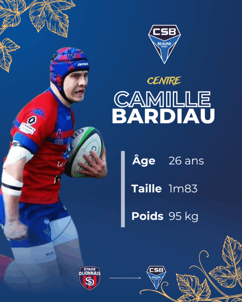 Bienvenue Camille Bardiau