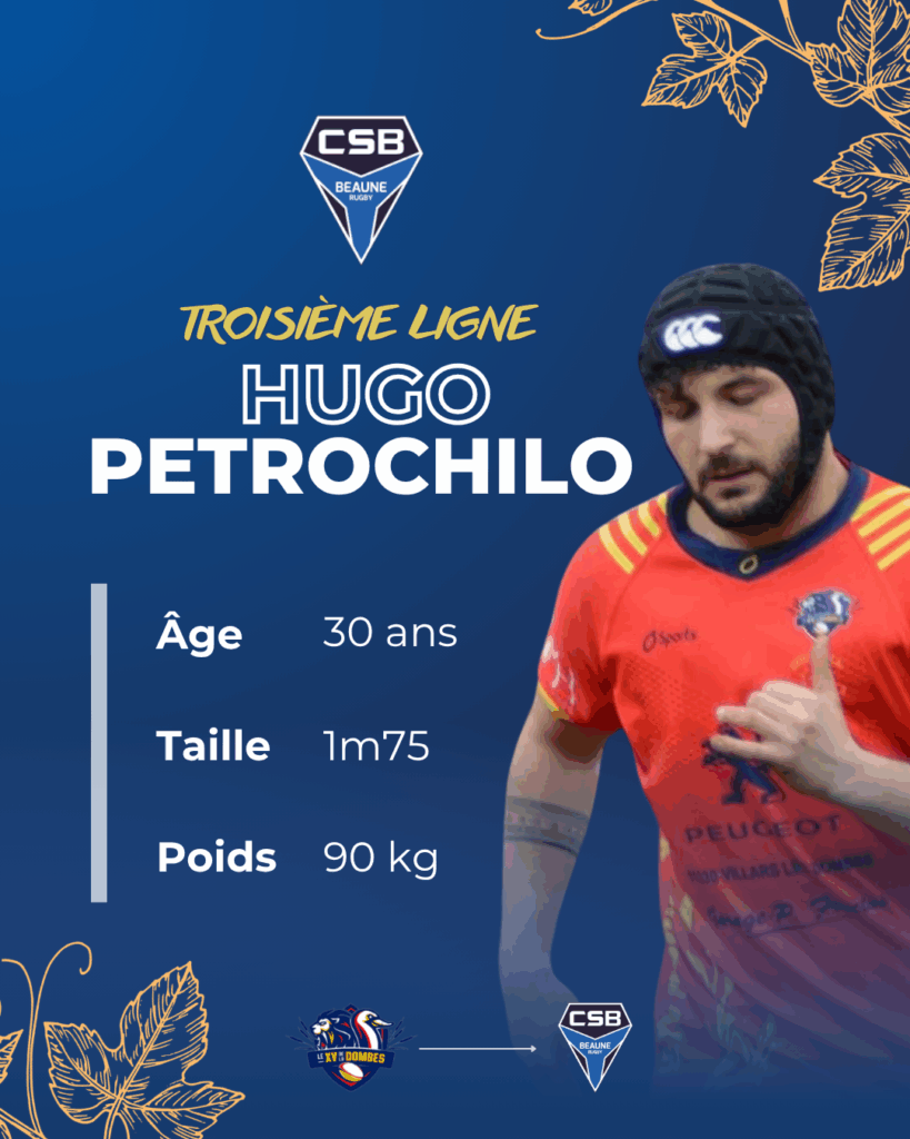 Bienvenue Hugo Petrochilo