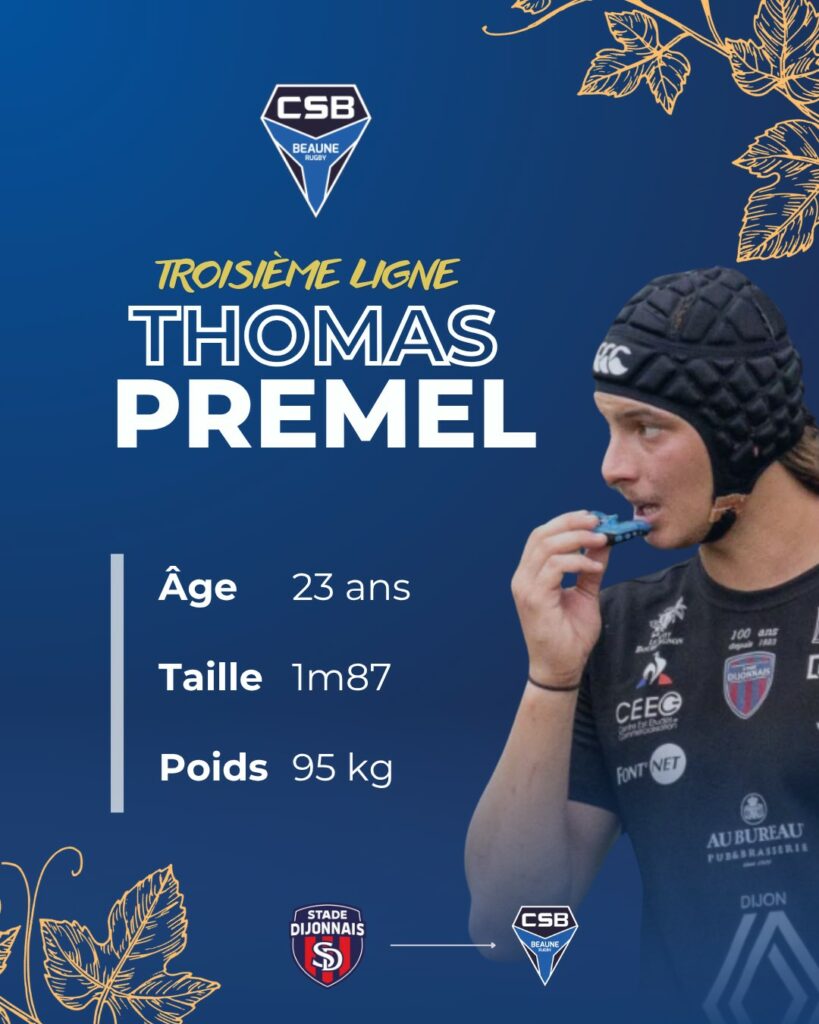 Bienvenue Thomas Premel