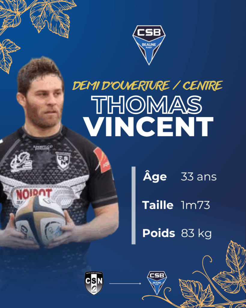Bienvenue Thomas Vincent