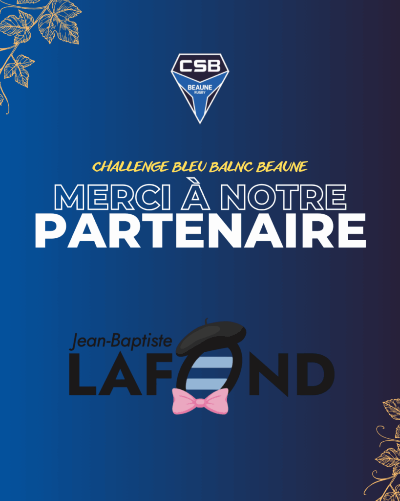 Merci Jean-Baptiste Lafond !