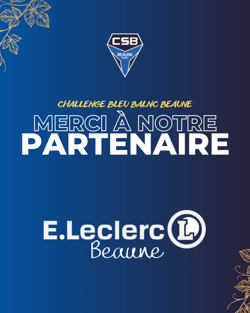 Merci à Leclerc Beaune !