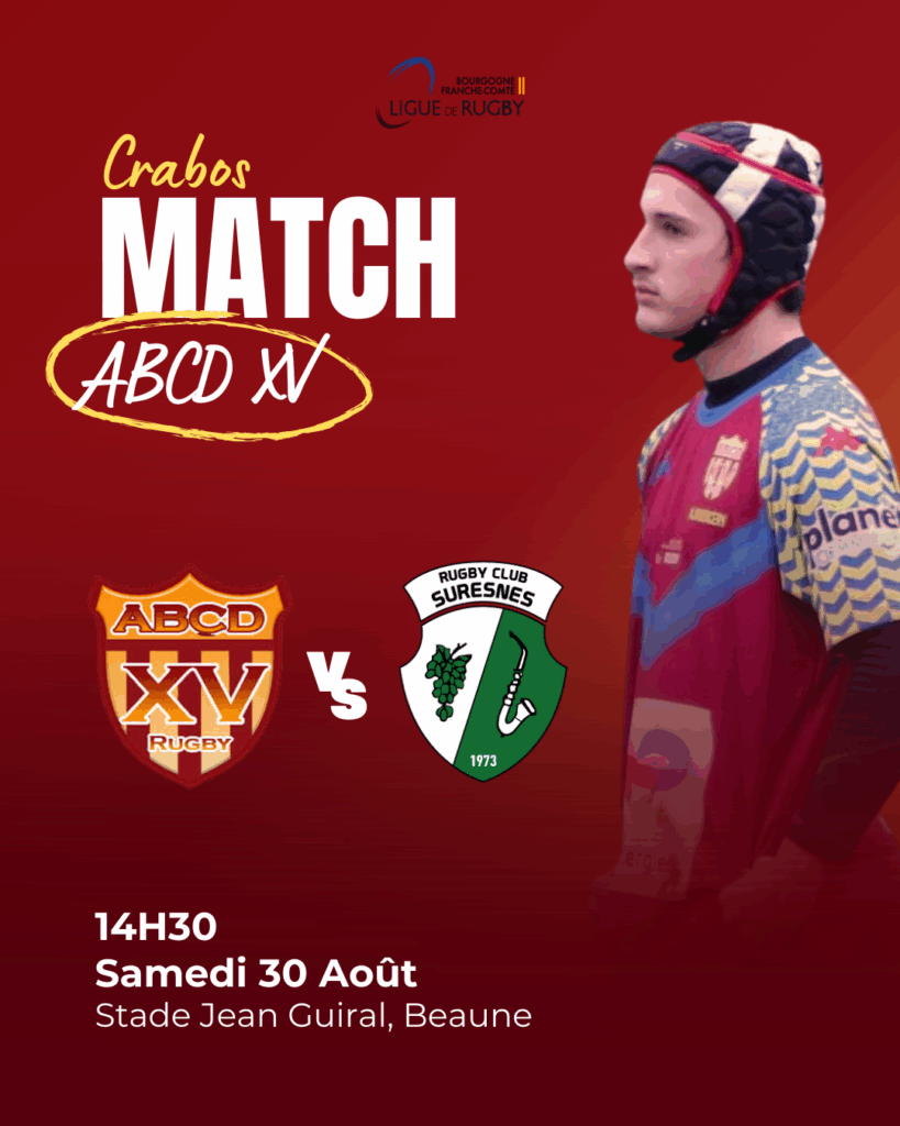 Première rencontre pour les Crabos de l’ABCD XV !