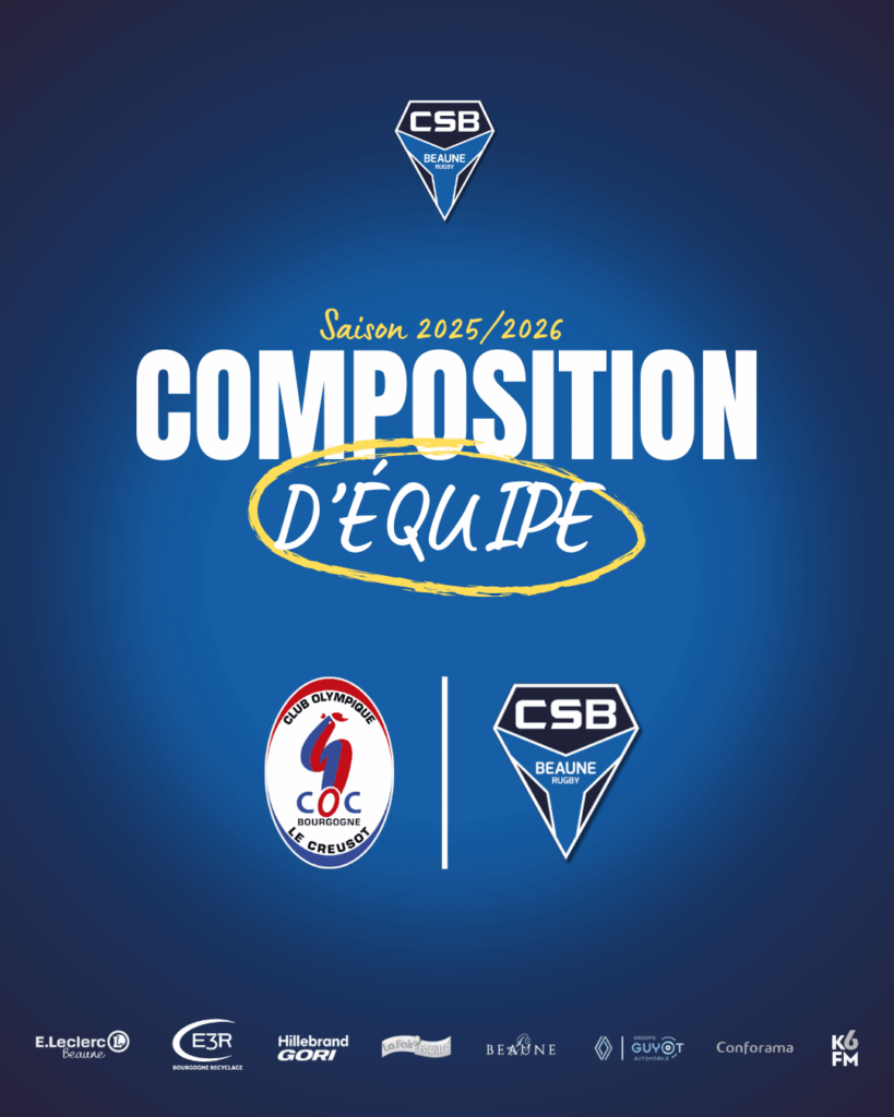 Composition d’équipe match amical !