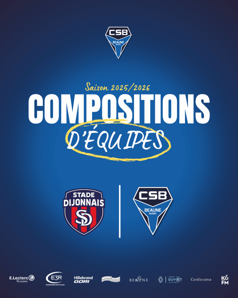 Compositions équipes match amical
