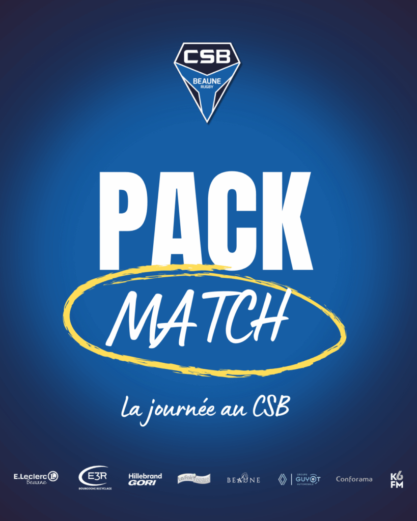 Pack match du dimanche 05 Octobre
