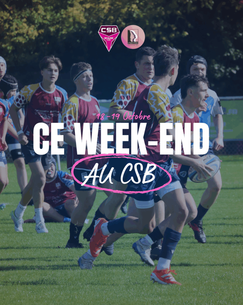 Programme du week-end : 18/19 Octobre