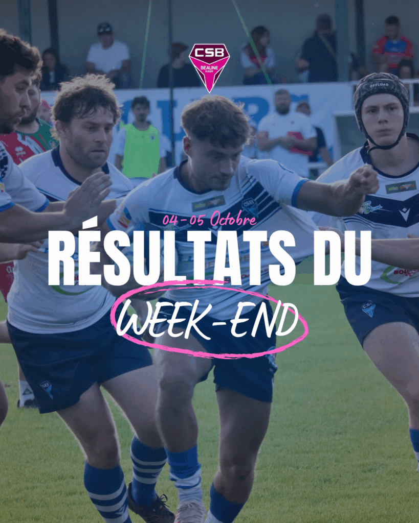 Résultats du week-end : 04-05 Octobre