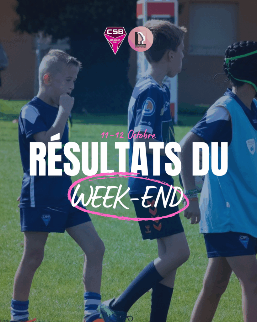 Résultats du week-end : 11/12 Octobre
