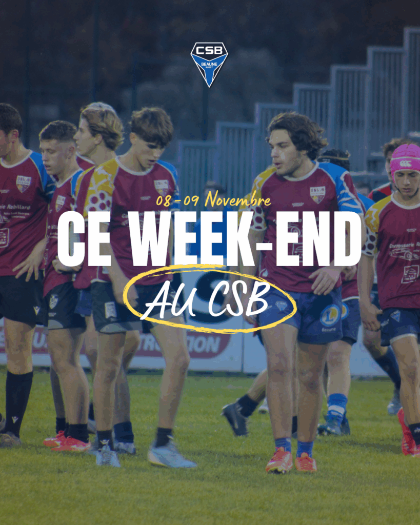 Programme du week-end : 08/09 Novembre
