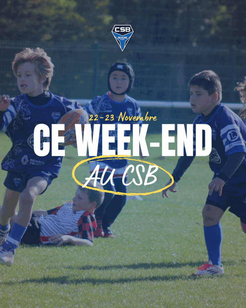 Programme du week-end : 22/23 Novembre
