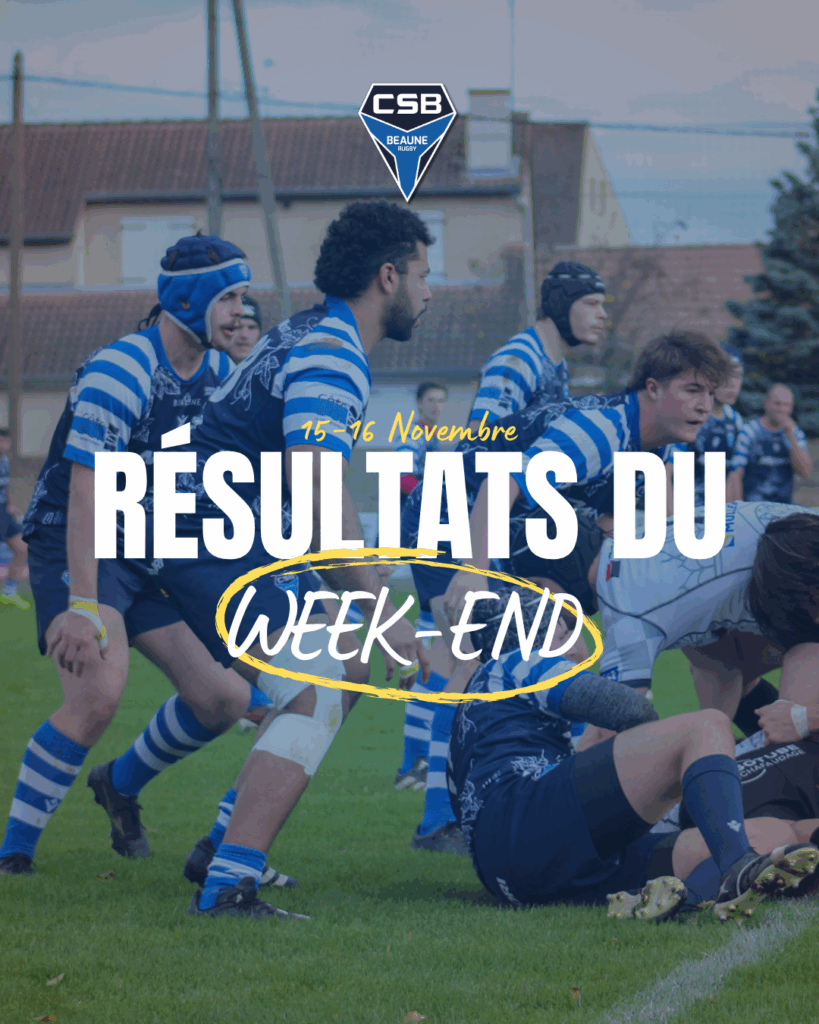 Résultats du week-end : 15/16 Novembre