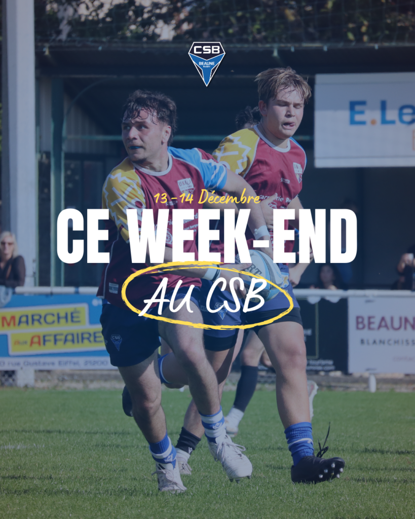 Programme du week-end : 13/14 Décembre