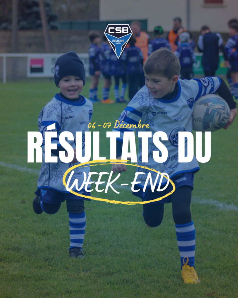 Résultats du week-end : 06/07 Décembre