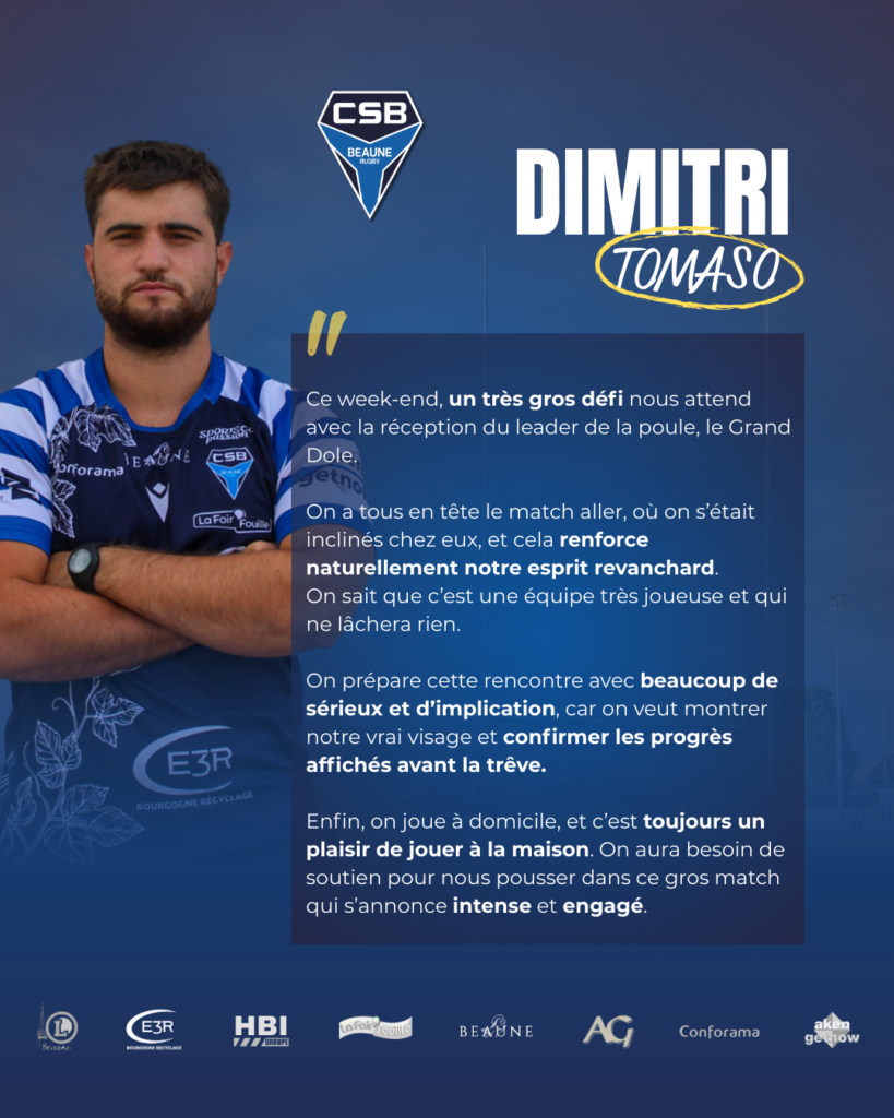 Interview de joueurs : Dimitri Tomaso et Matthias Vitrac