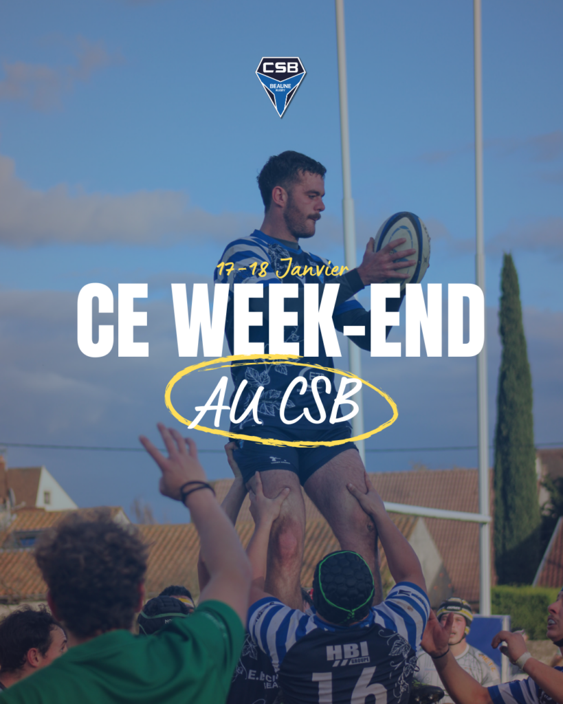 Programme du week-end : 17/18 Janvier