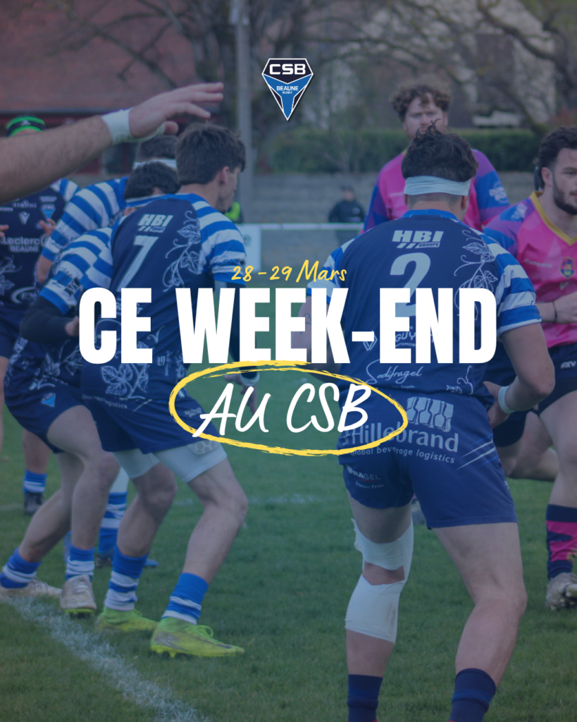 Programme du week-end : 28/29 Mars
