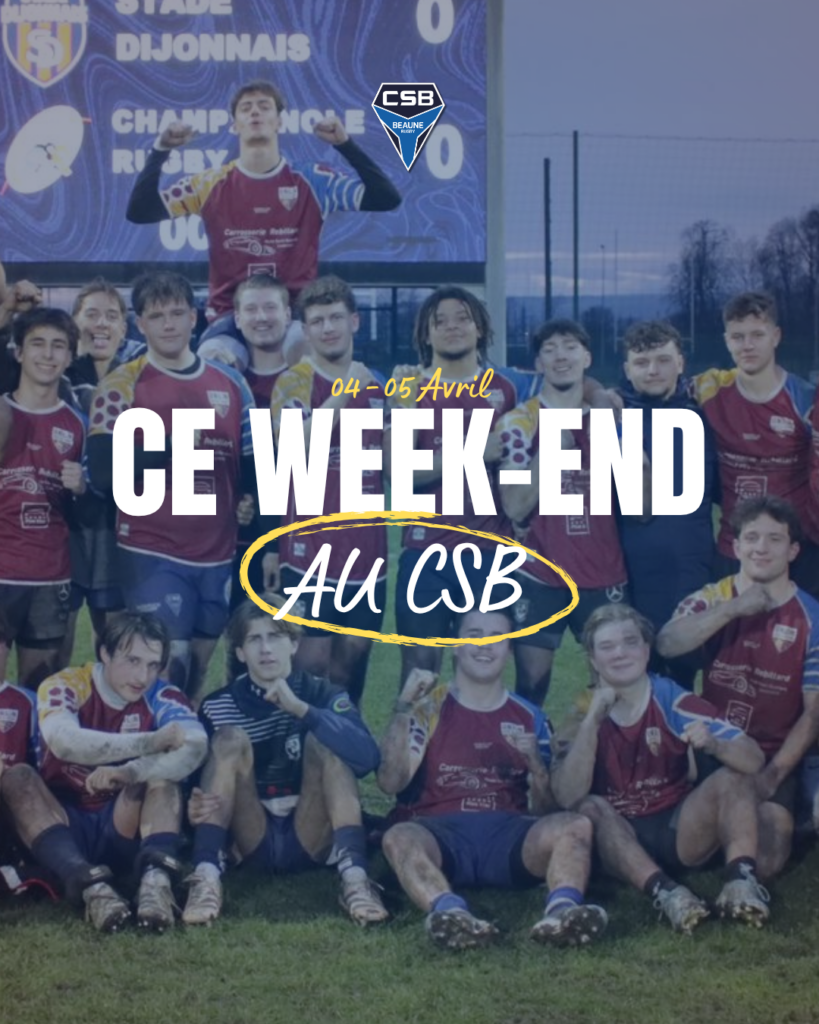 Programme du week-end : 04/05 Avril