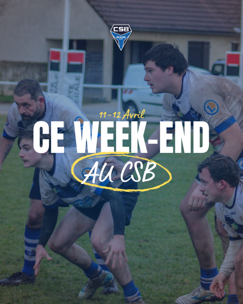 Programme du week-end : 11/12 Avril