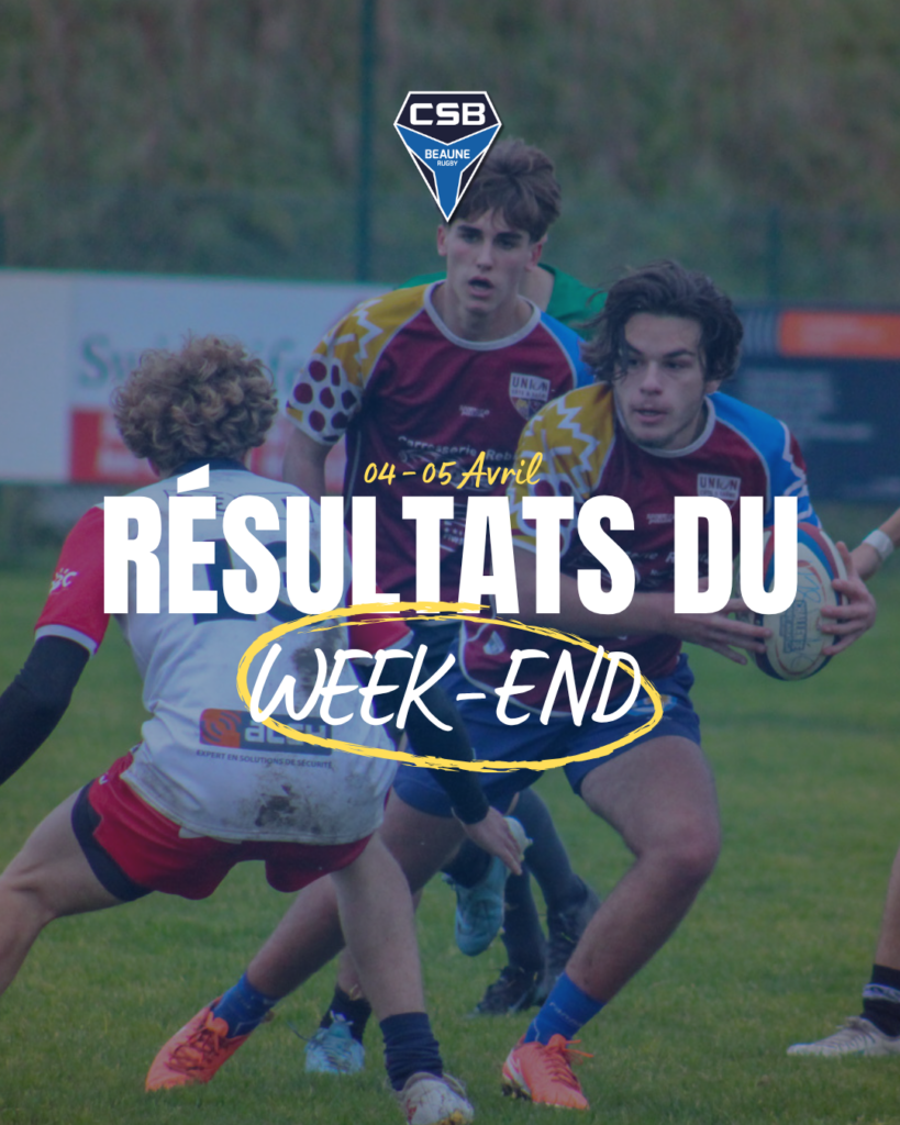 Résultats du week-end : 04/05 Avril