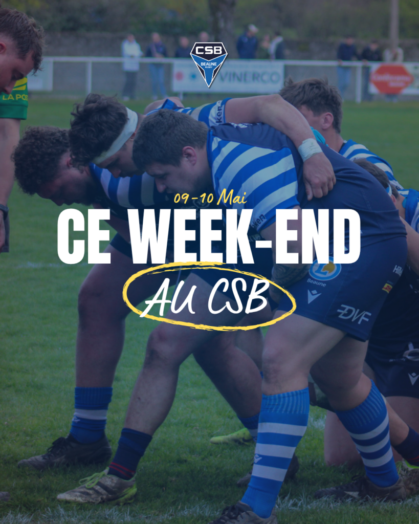 Programme du week-end : 09/10 Mai