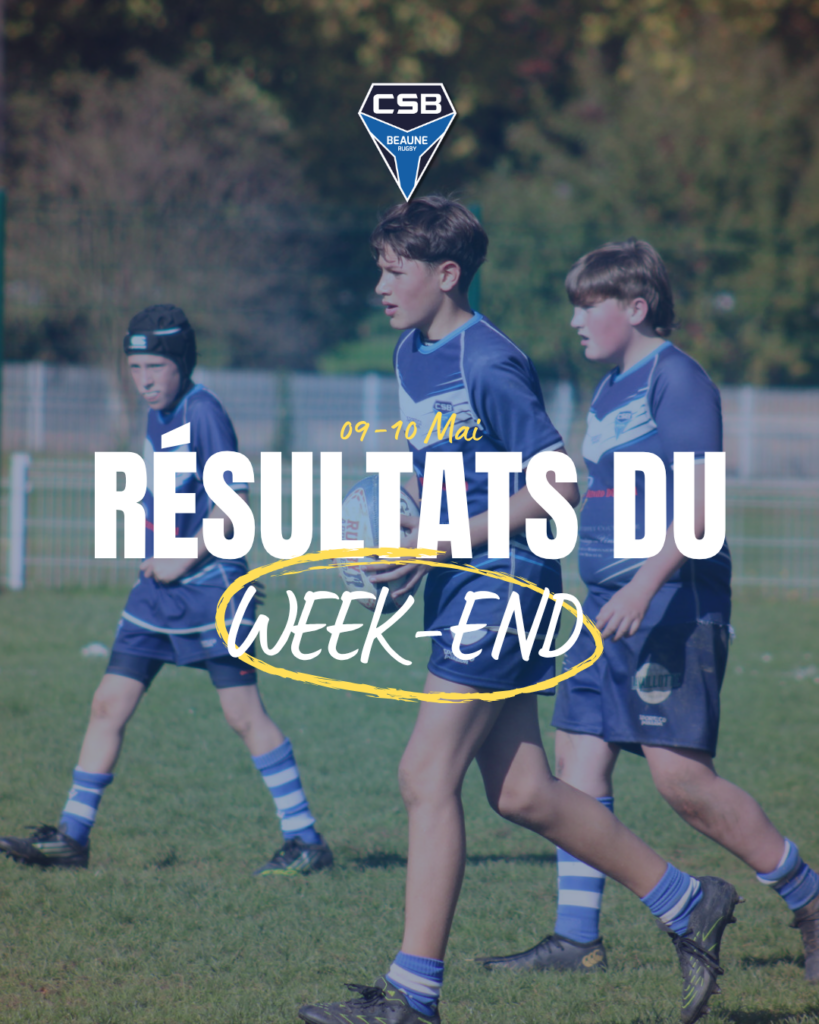 Résultats du week-end : 09/10 Mai