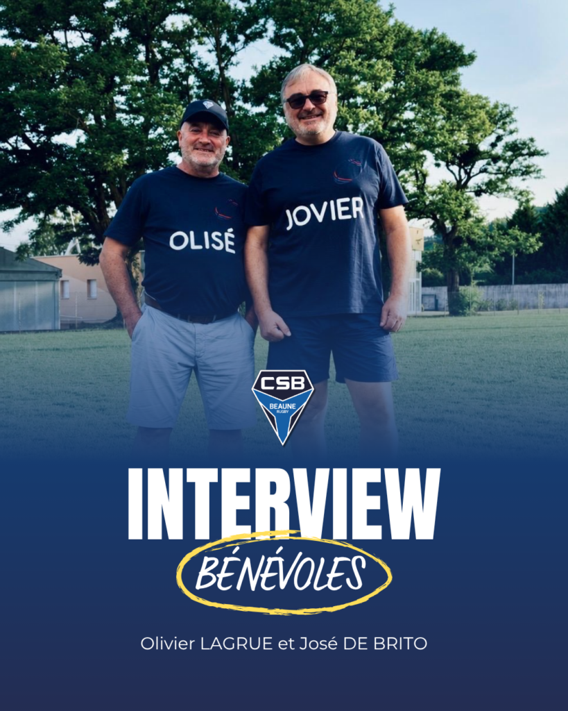 Interview bénévoles : Olivier LAGRUE et José DE BRITO
