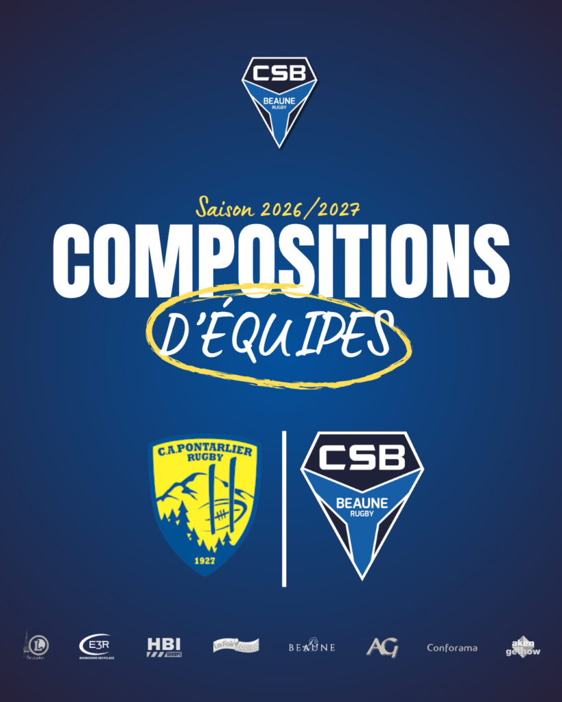 Compositions d&rsquo;équipes : 1ère journée de championnat Fédérale 3