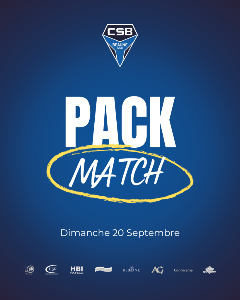 Pack Match du dimanche 20 septembre : 2e journée de championnat de Fédérale 3