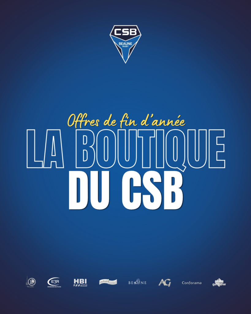 La boutique du CSB : offres de fin d&rsquo;année